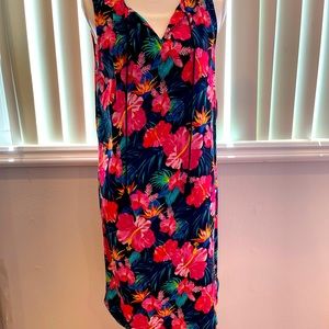 🌺 NWT Tropical Midi Sleeveless Shift Dress🌺